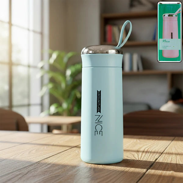 Leak Proof Glass Water Bottle