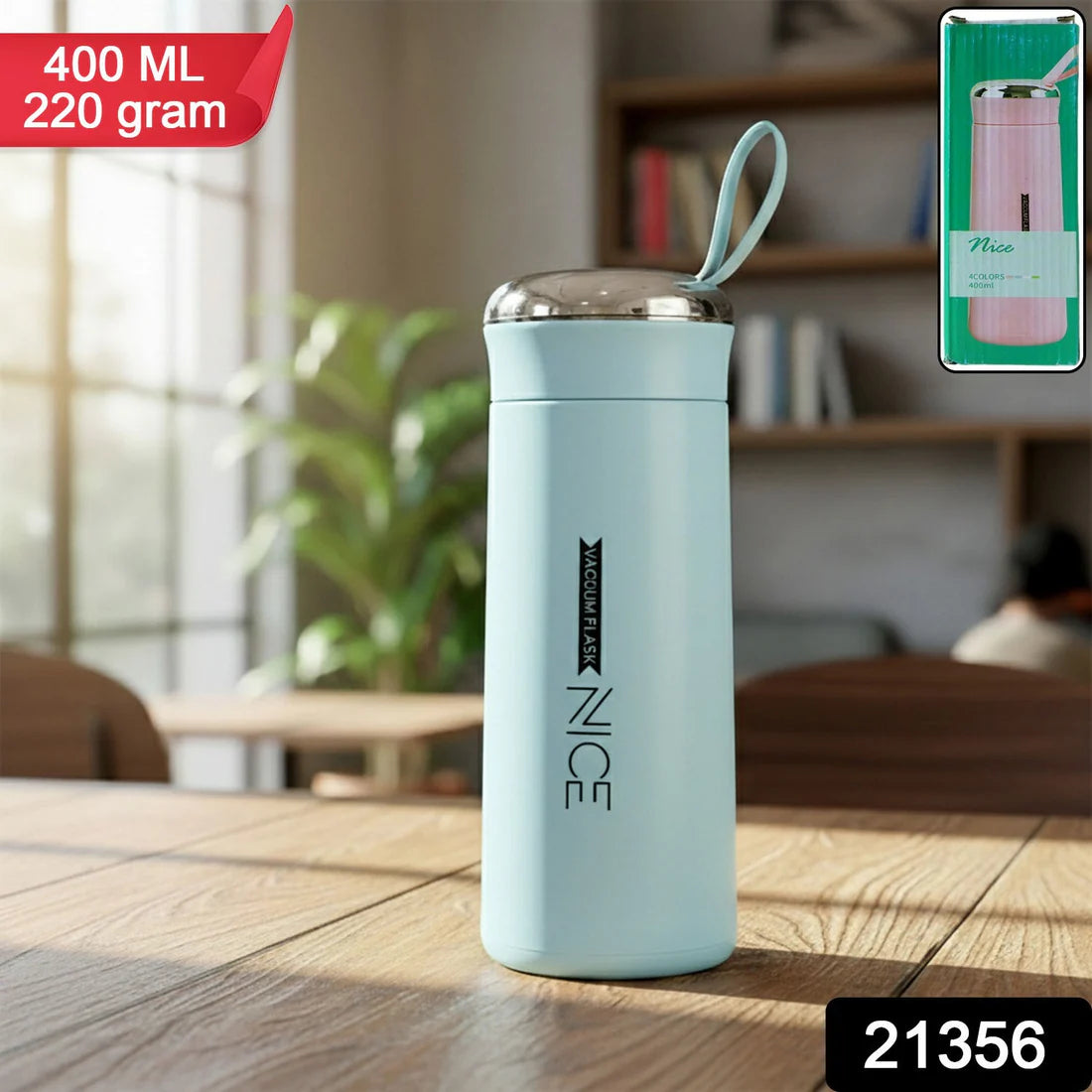 Leak Proof Glass Water Bottle