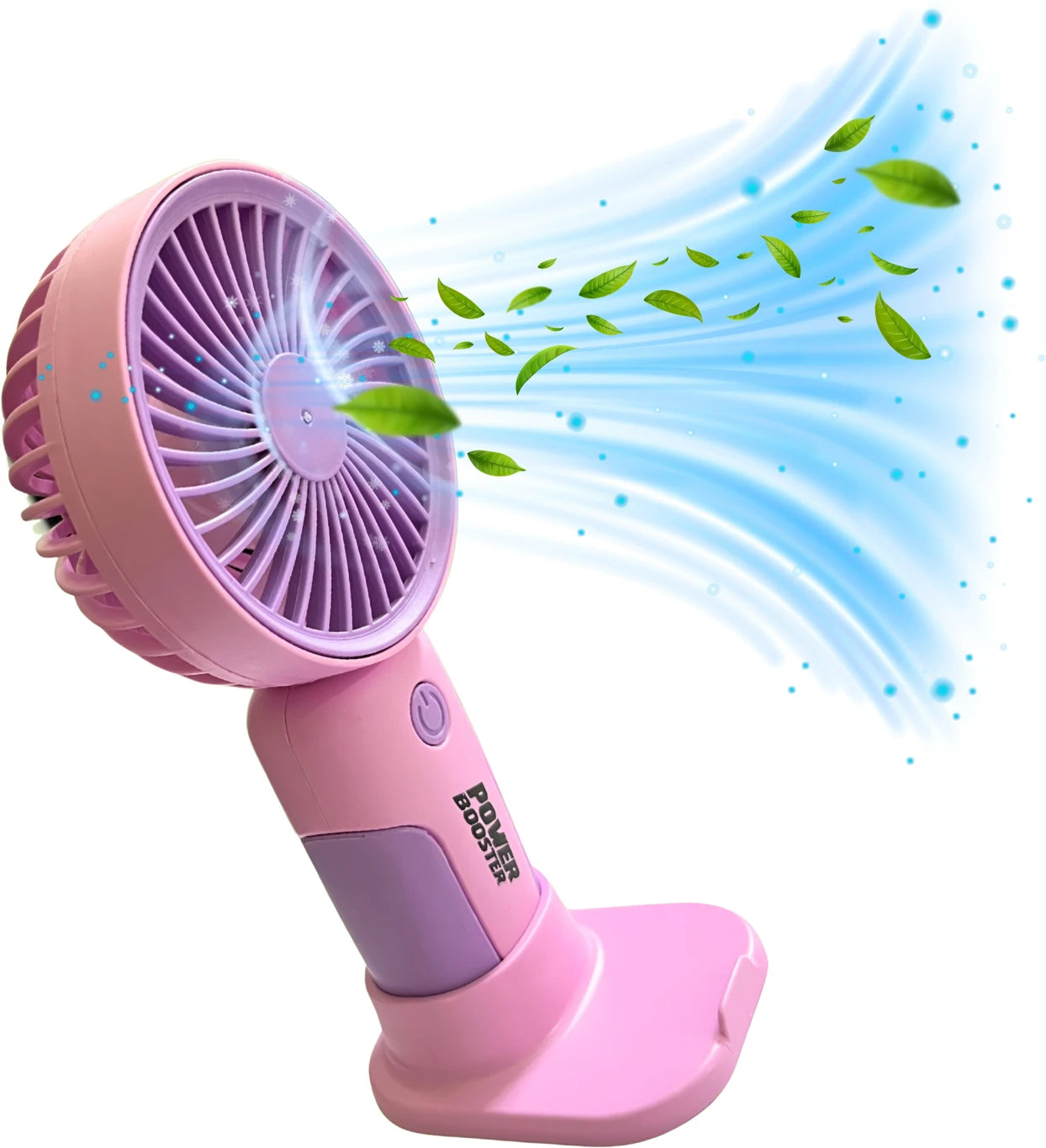 White Plastic Portable Fan, 4 Inch