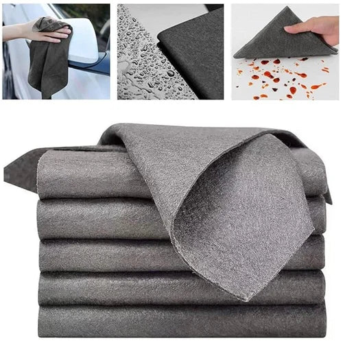 Microfiber Magic Cloth, Glass Cleaning Magic Cloth 5 Piece